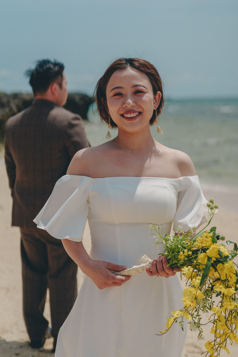 ご新婦様の笑顔可愛すぎる!!!(°_°)♡