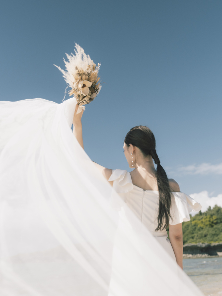 スタイリッシュで綺麗な新婦様♡
