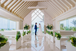 チャペルで撮影しましたー♩