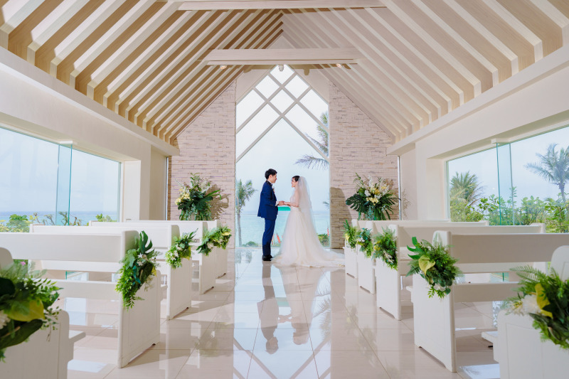 チャペルで撮影しましたー♩