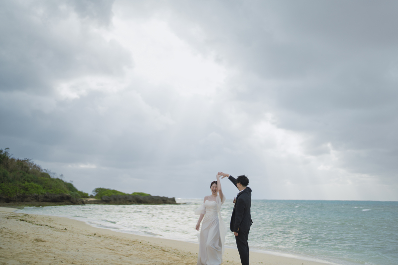 ビーチでダンス♡