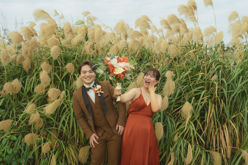 明るく元気なおふたりと撮影でした^^