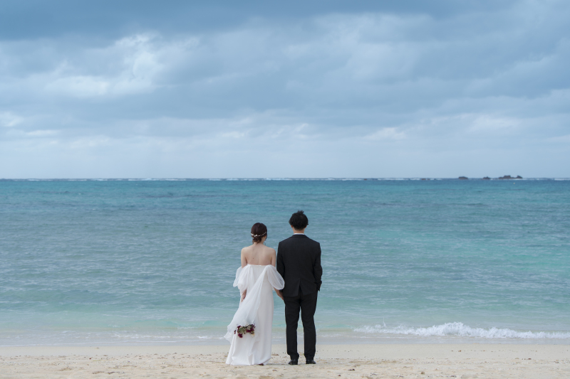 衣装も変えてビーチに移動してきました！！