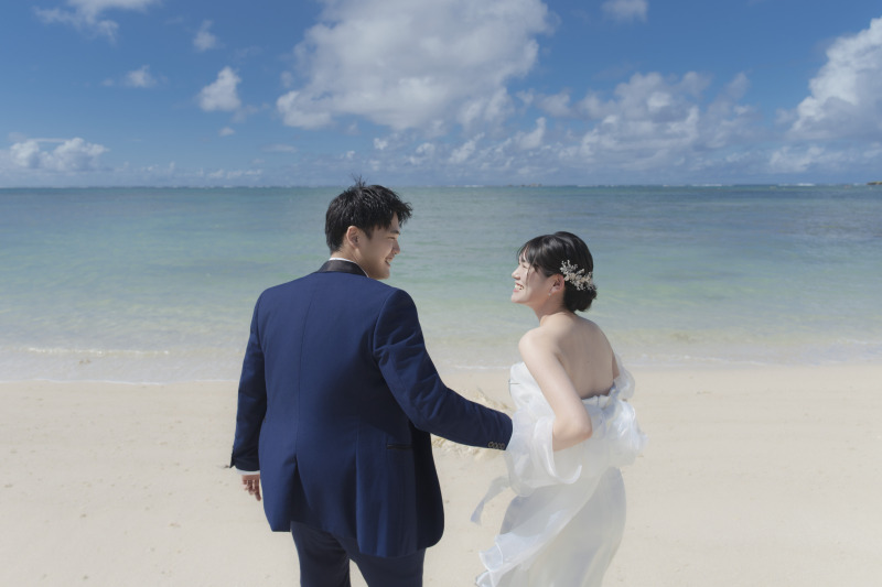 良いお天気の中撮影スタート!