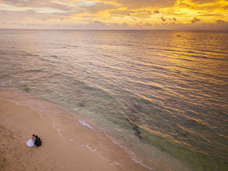 ドローンもめちゃくちゃ綺麗！