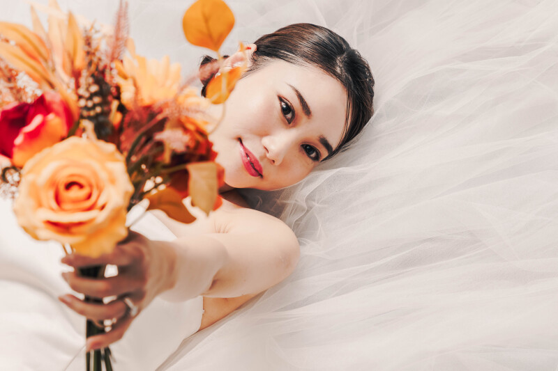 俯瞰撮影でオシャレに