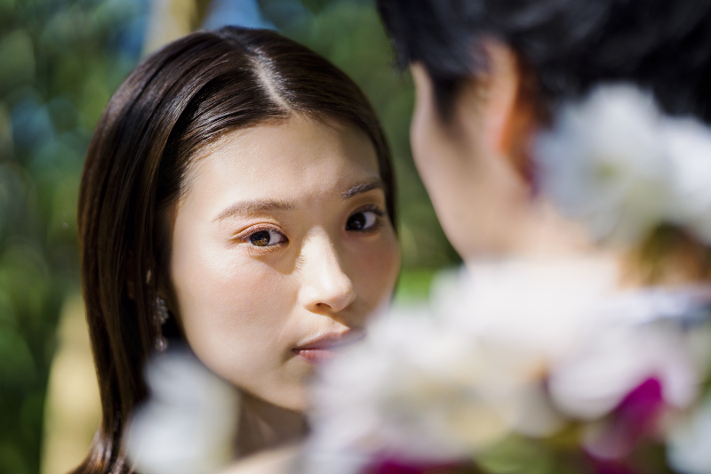 新婦様の目がとっても綺麗