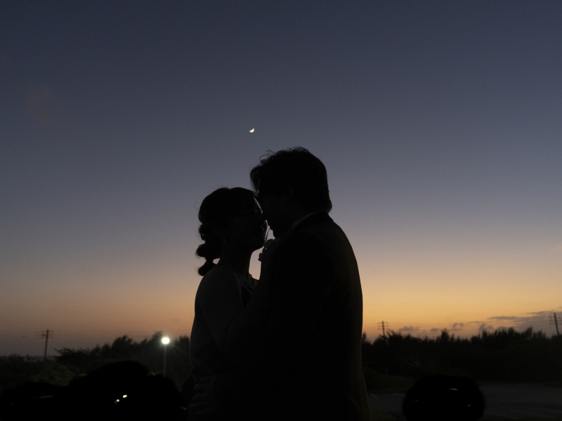 最後は思いっきりロマンチックに♡