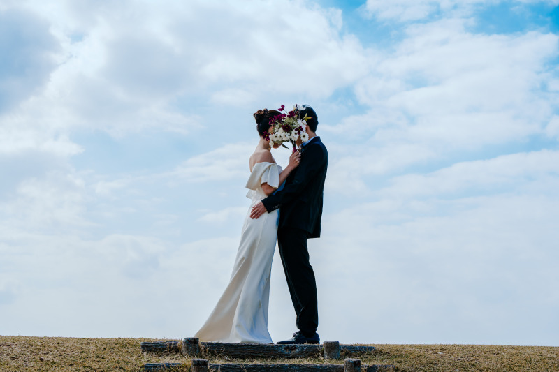 写真200&1曲動画（ドローン付き）プランのご夫婦