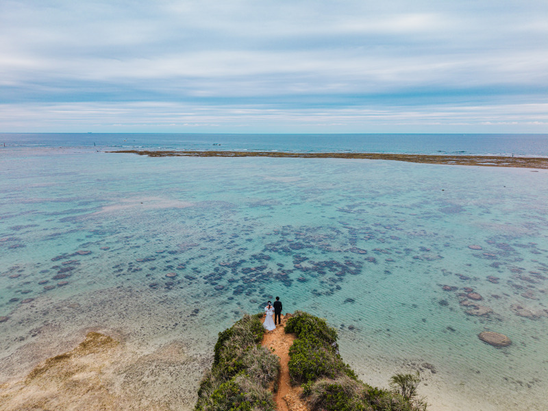 ザネー浜での撮影スタート!