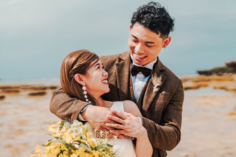 自然な笑顔で♪