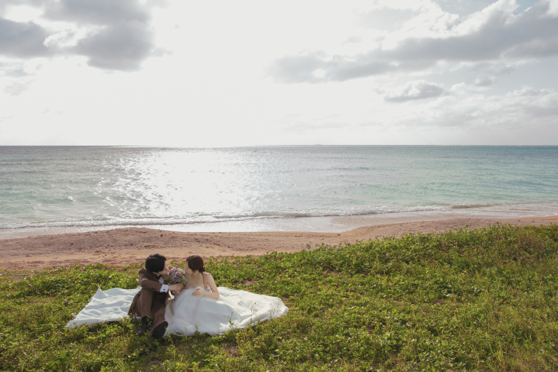 木綿原ビーチで撮影しました！