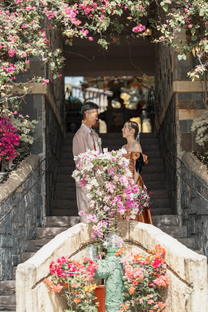 お花に囲まれて多幸感が溢れてます♡