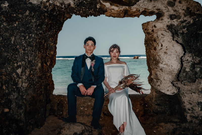 洞窟での撮影も♪