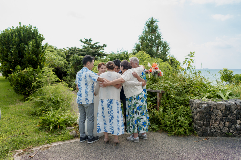 ご家族みんなでハグ!!