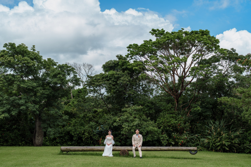 雨が降ったり止んだりの中、ビオスの丘とザネー浜へ行ってきました！！