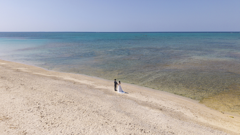 ドローン撮影も行いました！