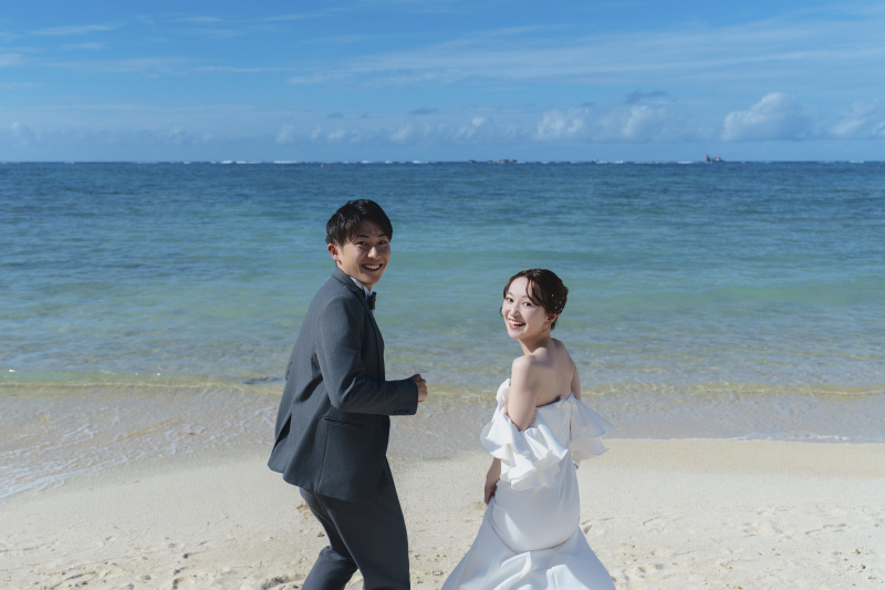 CHILLTO WEDDING_海で撮影できる