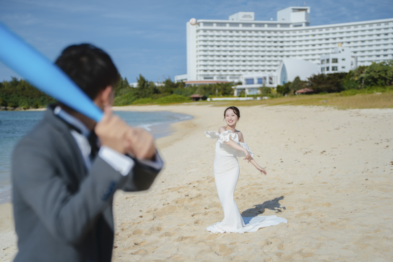 CHILLTO WEDDING_海で撮影できる