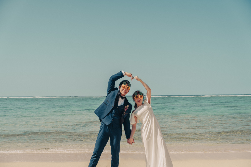 小物を使っておふたりらしい1枚を♪