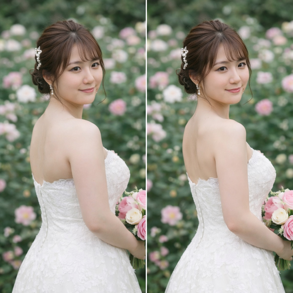 ヘアメイクの技術 写真1 before