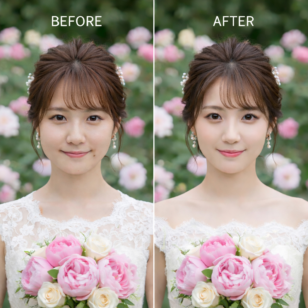 ヘアメイクの技術 写真2 after