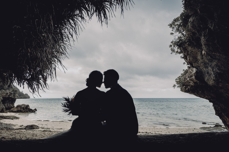 シルエット撮影