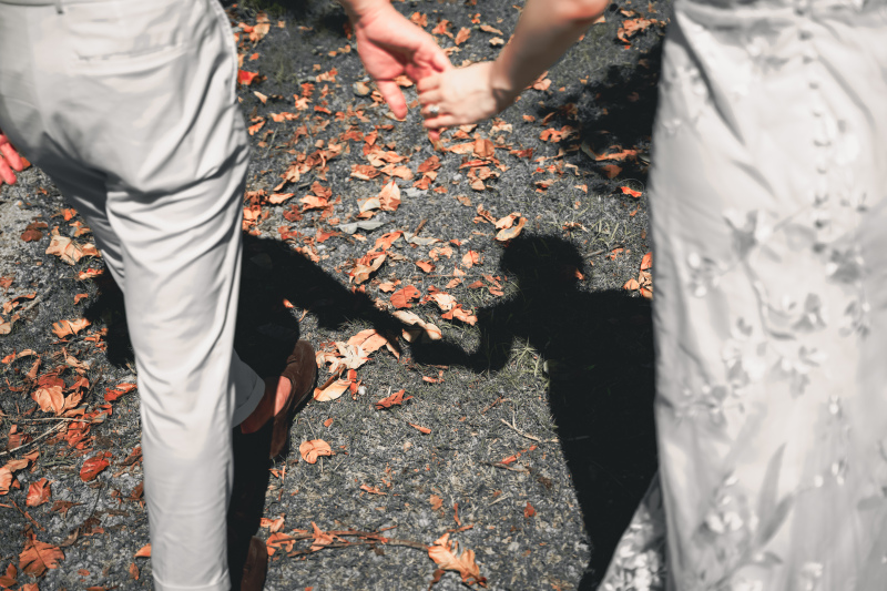 移動中のシルエット撮影