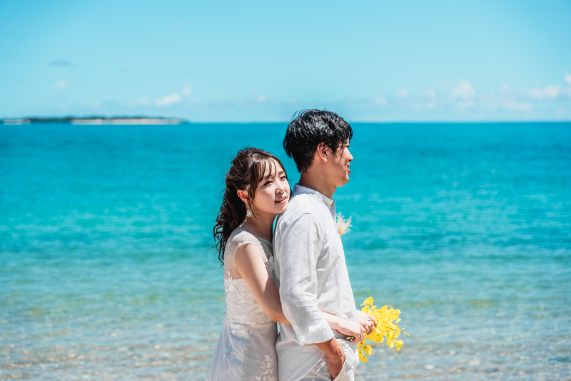 青い海とパワースポット