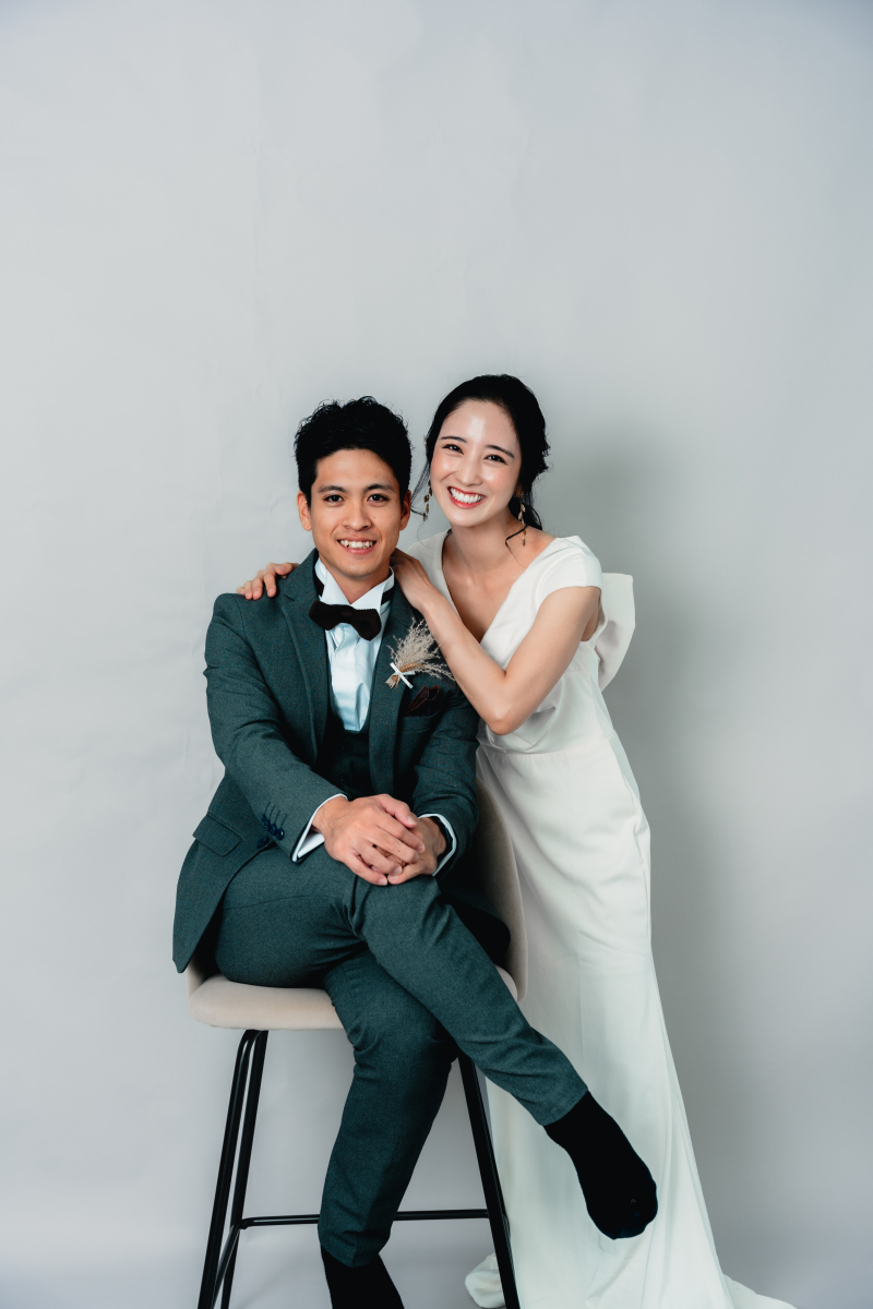 ご支度後のセルフ写真