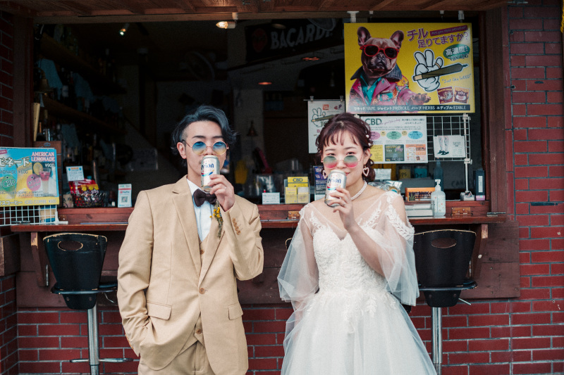 CHILLTO WEDDING_海で撮影できる