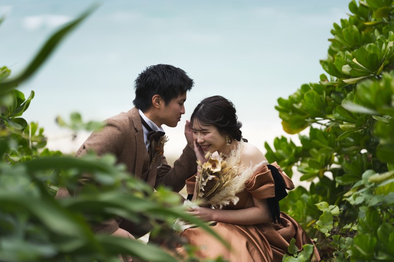 新婦様の可愛い、クールな表情も逃さず撮影します！