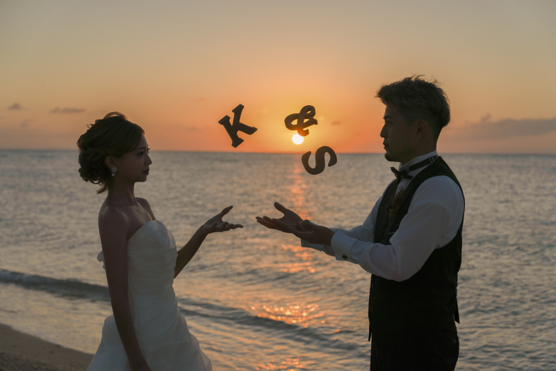 7万円以上お得！1~3月撮影限定！【フォト200&ムービー1曲サンセットプラン】ロケ地2箇所・指定ビーチ・ドローン写真&動画付き