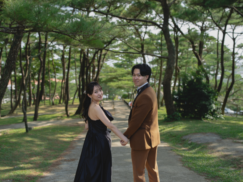 【世界遺産＋ビーチ】座喜味城跡と好きなビーチで撮影！ヘアメイク&衣装付き ＊写真200枚＊