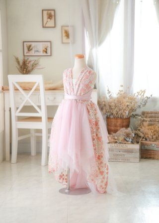 お子様（6～8才）ドレス　7-48D-Pis