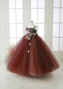 お子様（6～8才）ドレス　7-51D-Brs