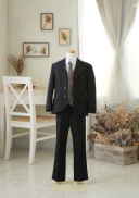 お子様（7.8才）タキシード　7-6TBks