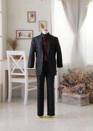 お子様（9～11才）タキシード　10-16T-Bks