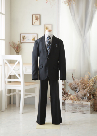 お子様（13.14才）タキシード　150-1T-Bks