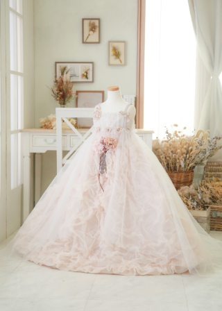 お子様（6～8才）ドレス　7-40D-Ivs