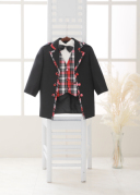 お子様（1.2才）タキシード　Ba-22s-Bks