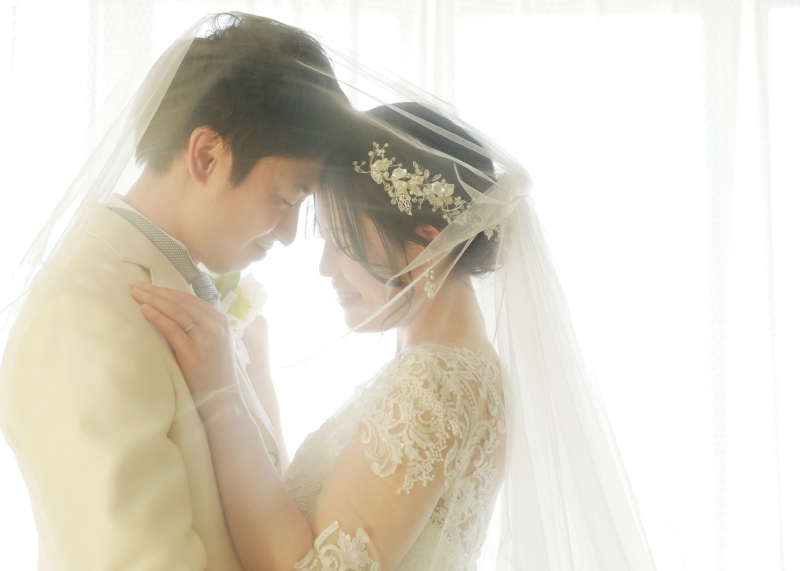 ベールの中で…