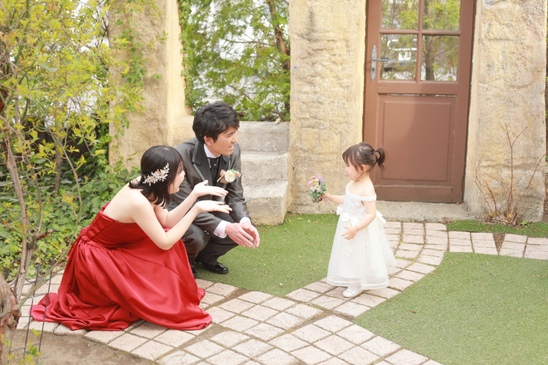 お子様用のブーケを…?♡