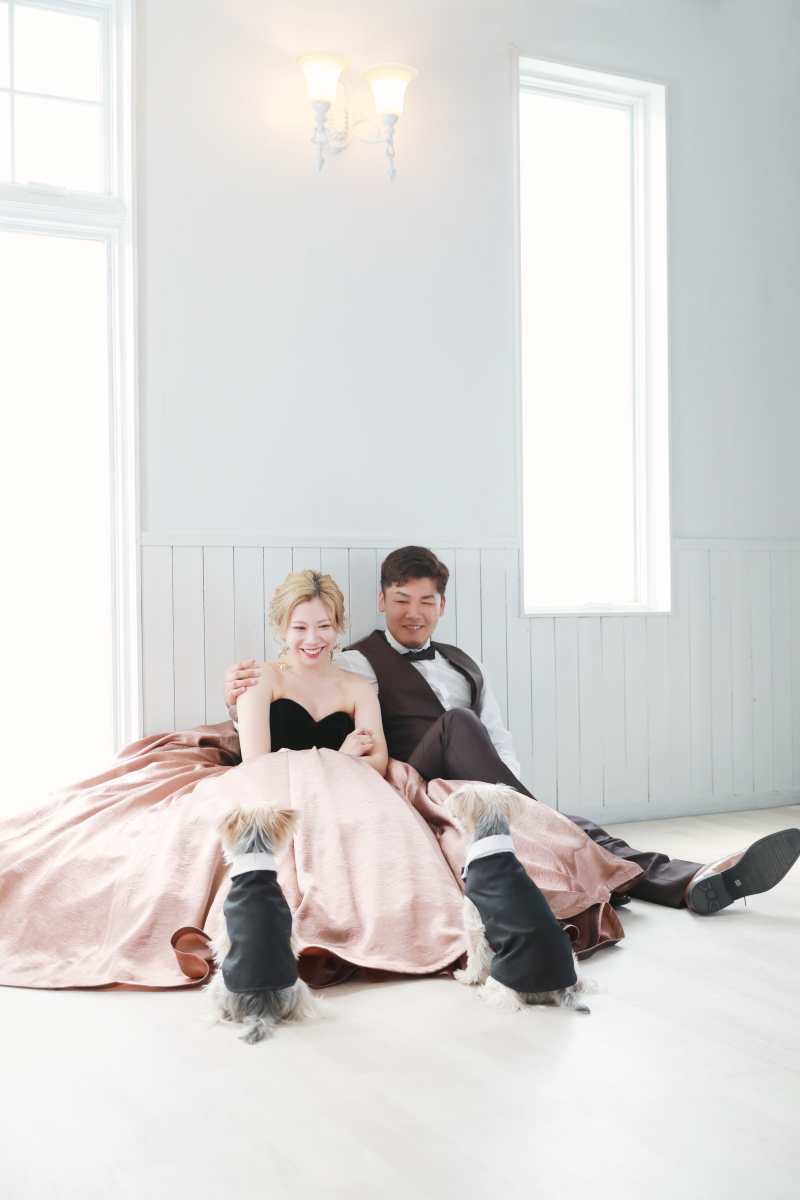 わんちゃんと一緒♡