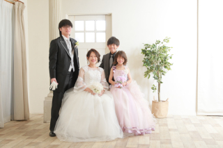 ファミリーでウェディング♡