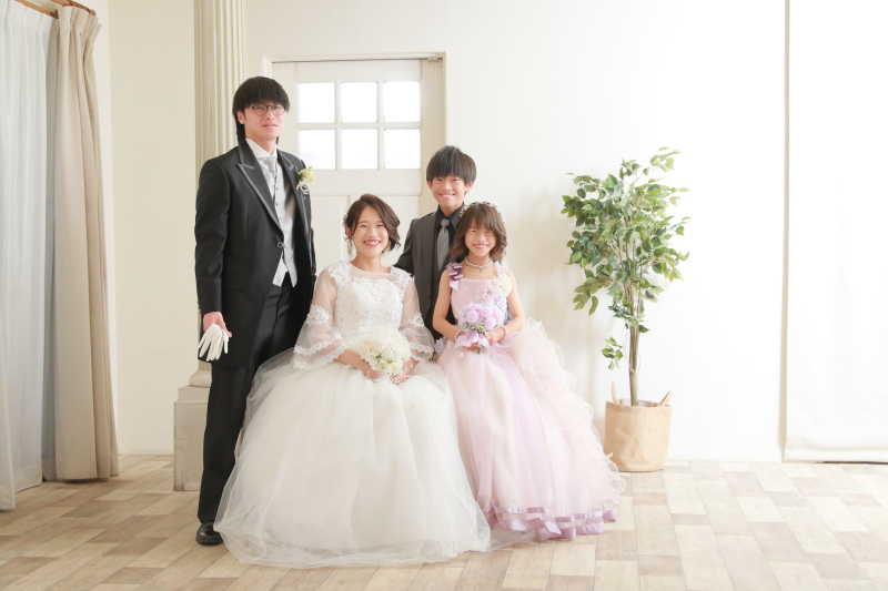 ファミリーでウェディング♡