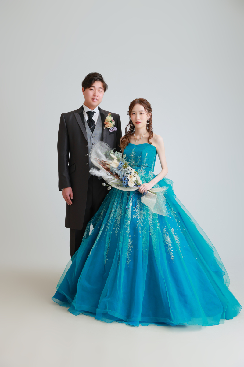 カラードレスにチェンジ!!!