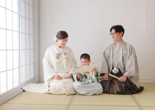 家族でフォトウェディング♪