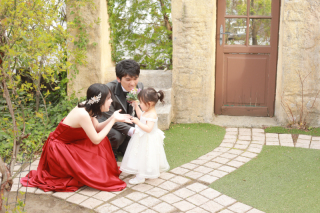 ファミリーフォトウェディング♡