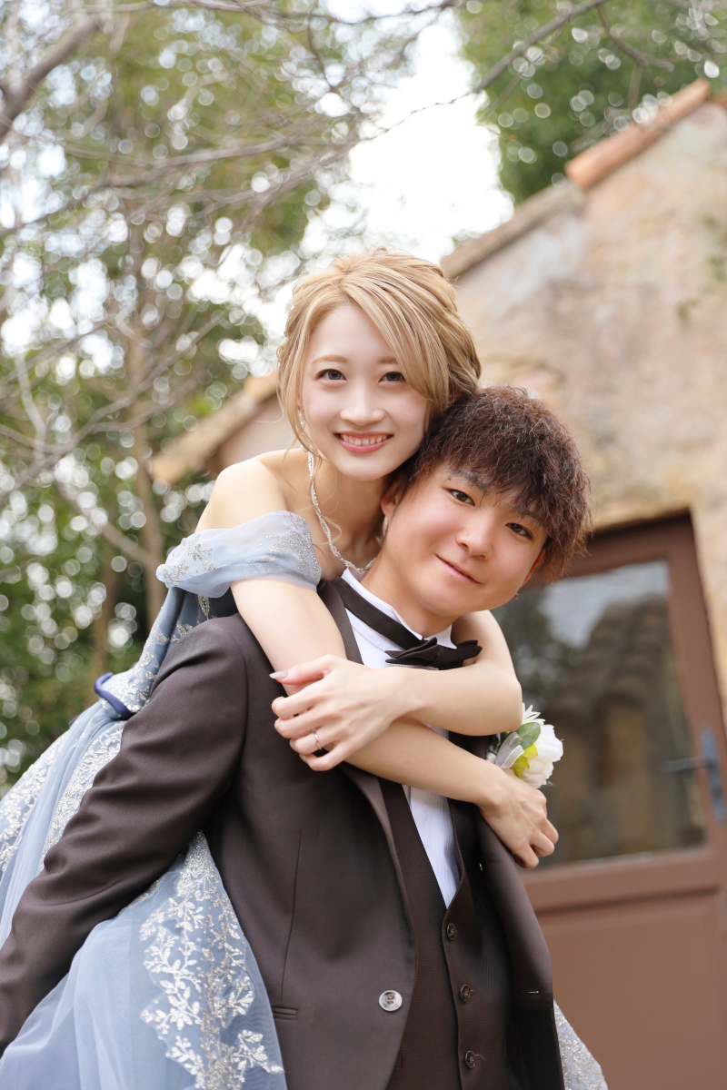 おんぶショット♡